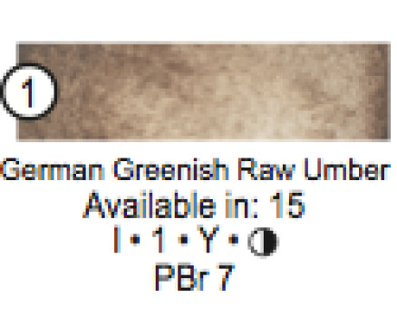 German Greenish Raw Umber - Daniel Smith